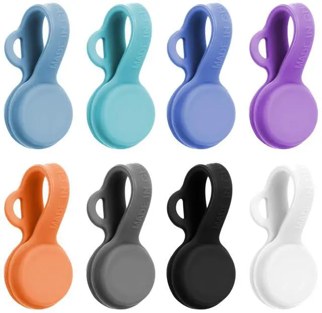 Main image of Magnetic Cable Ties, 8PCS Silicone Magnetic Cable Ties & Clips Cord Organizer Reusable Cord Twist Ties, USB Magnet Strap Ties for Wire Organizing Bookmark Whiteboard Fridge Magnets Storage