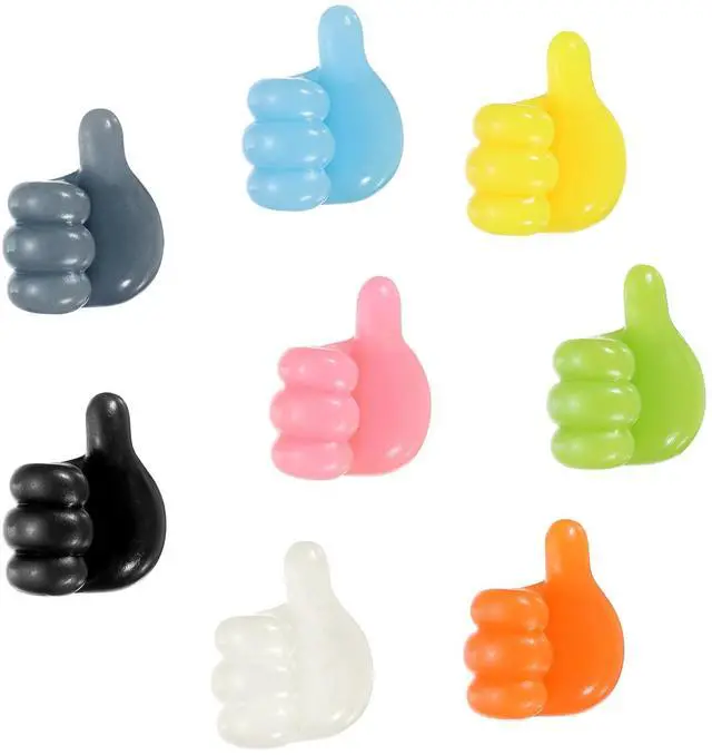 Main image of Cable Clips Silicone Cable Management for Cord Organizer Cable Clips Bedroom Nightstand Wire Desk Table Accessories Office Spaces Car Random Colors