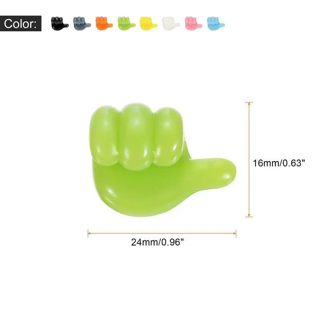 Alt view image 2 of 6 - Cable Clips Silicone Cable Management for Cord Organizer Cable Clips Bedroom Nightstand Wire Desk Table Accessories Office Spaces Car Random Colors