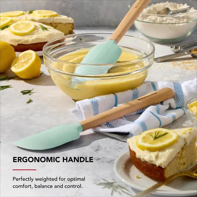Alt view image 5 of 5 - Beechwood Spatula Set, 2-Piece, Spearmint