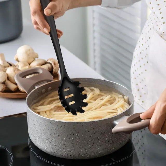 Alt view image 7 of 7 - Silicone Kitchen Utensils Set,Utensils Sets for Cooking,Dishwasher Safe