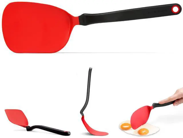 Main image of Chopula Spatula with Strong Chopping Edge - Red