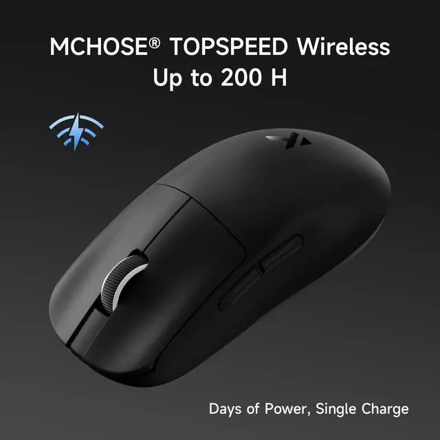 Alt view image 4 of 7 - Wireless Gaming Mouse, Ergonomic Mouse Lightweight 48g