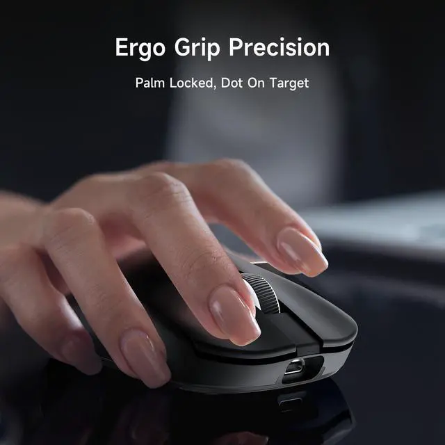 Alt view image 6 of 7 - Wireless Gaming Mouse, Ergonomic Mouse Lightweight 48g