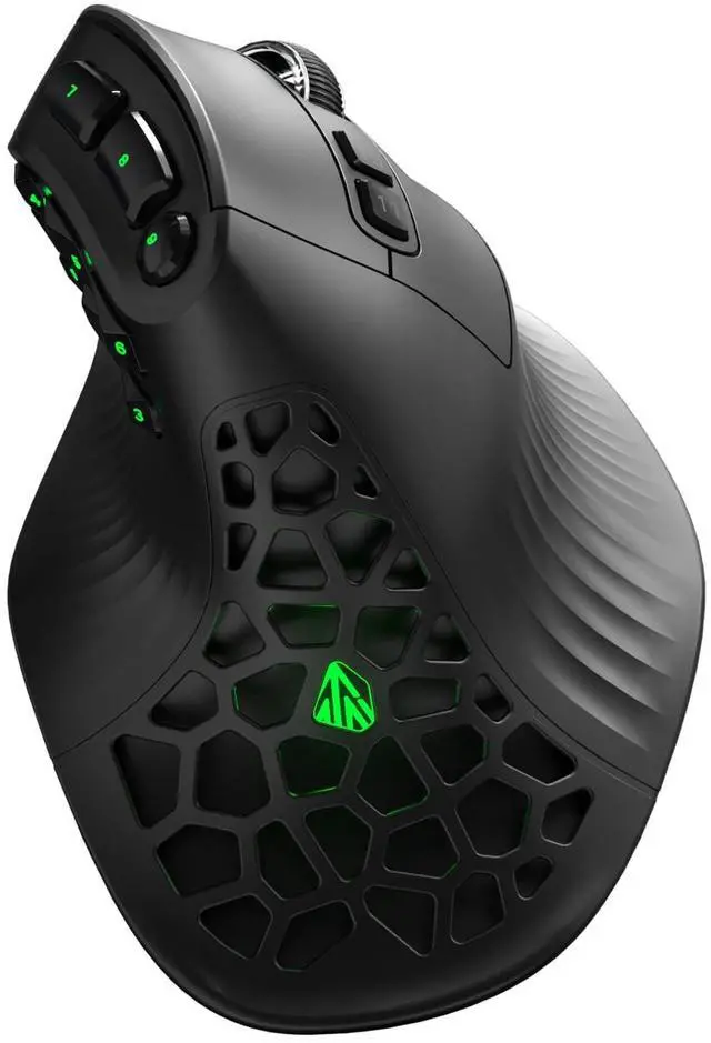 Main image of Gaming Mouse,24800 DPI,Tri-Mode Ergonomic Wireless Mouse with 10 Side Buttons,RGB Mouse for PC/Mac Black