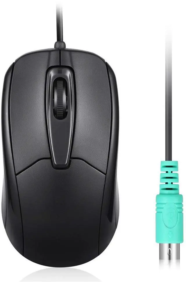 Main image of Perimice-209 P, Wired PS2 Mouse with 1000 DPI Resolution, Black, (10442)