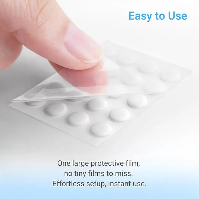 Alt view image 5 of 7 - Mouse Skates, High-Density PTFE with Rounded Edges, 2 Pack