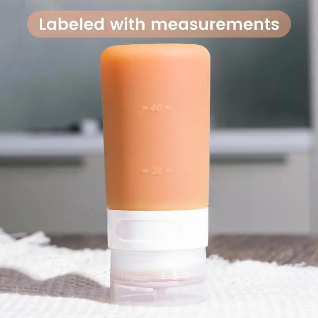 Alt view image 4 of 7 - Condiment Squeeze Bottles, Leakproof Salad Dressing Container