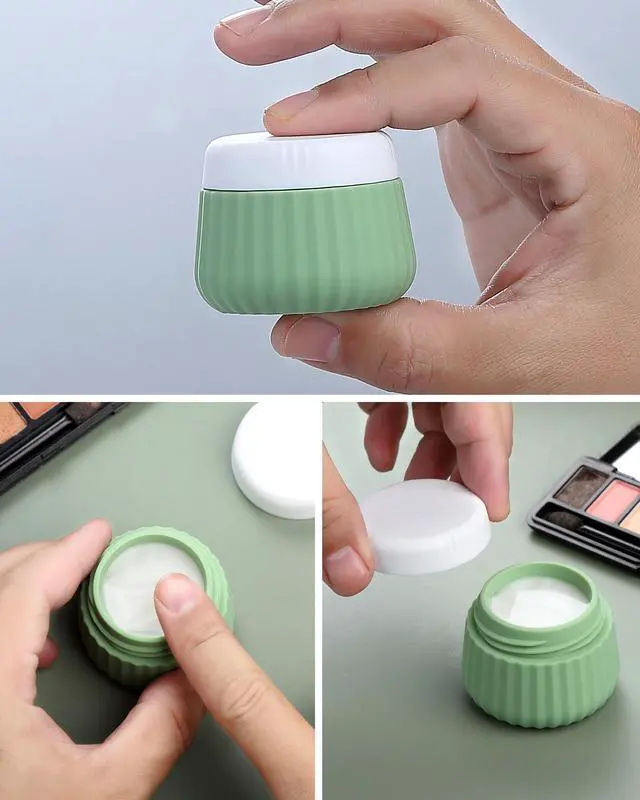 Alt view image 3 of 6 - Travel Bottles 8 Pack, TSA Approved 3 oz Travel Containers with Clear Bag, Leak Proof Silicone Squeezable Essentials Jars