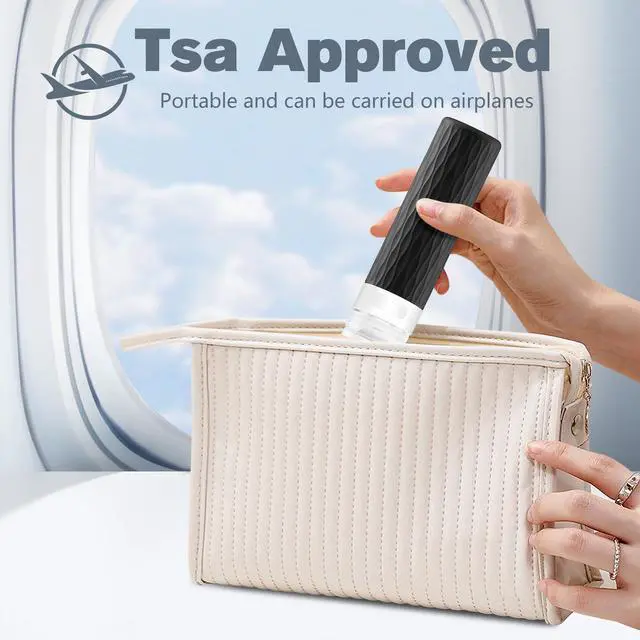 Alt view image 2 of 7 - Travel Size Bottles for Toiletries, TSA Approved Travel Containers 3.4oz