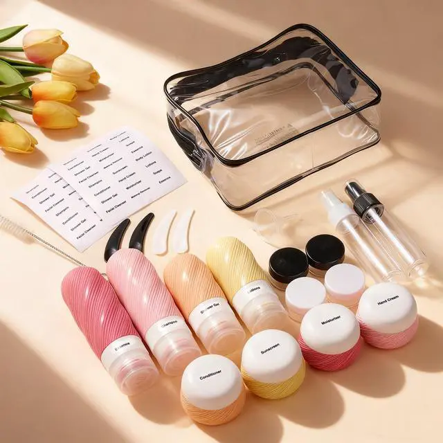 Alt view image 2 of 7 - TSA Approved Travel Bottles for Toiletries, Leak Proof