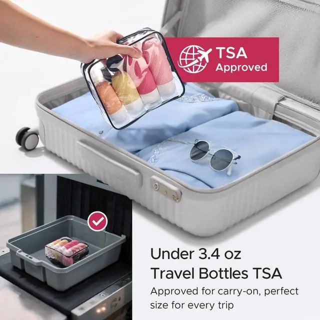 Alt view image 6 of 7 - TSA Approved Travel Bottles for Toiletries, Leak Proof