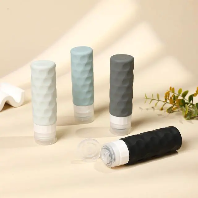 Alt view image 6 of 7 - Travel Bottles for Toiletries, Silicone Travel Size Containers