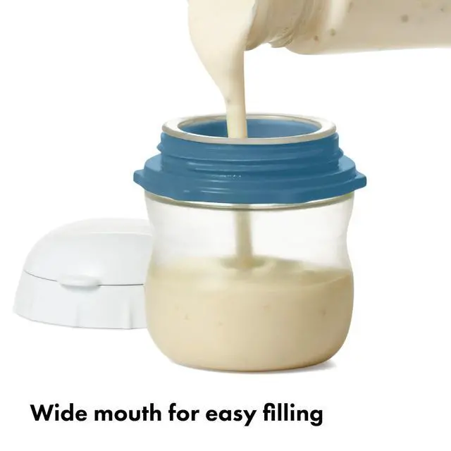 Alt view image 5 of 7 - Good Grips Prep and Go Silicone Squeeze Bottle 2 Pack - Ocean Blue