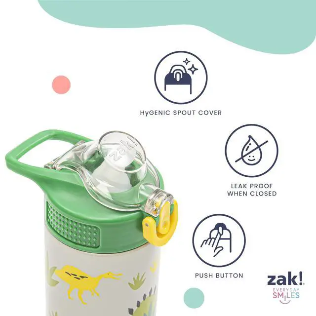 Alt view image 5 of 7 - Demon Hunters Sage 19oz Leak-Proof Straw Kids Water Bottle