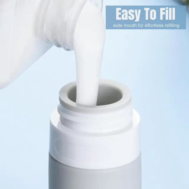 Alt view image 5 of 7 - Pre-printed Silicone Travel Bottles for Toiletries 3oz