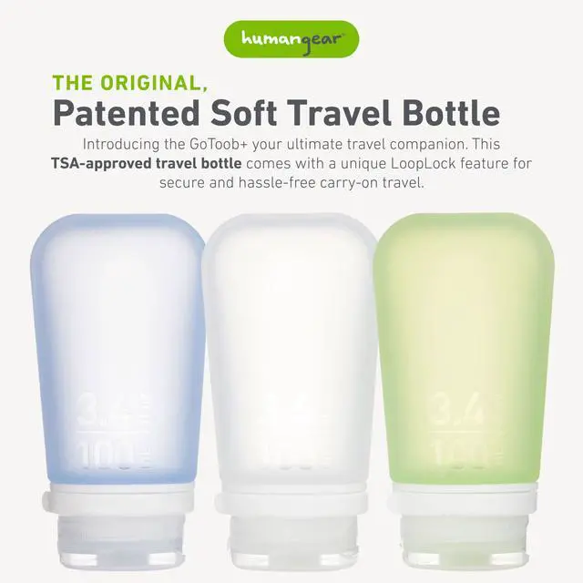 Alt view image 2 of 6 - Large (3.4 fl oz), Clear/Green/Blue