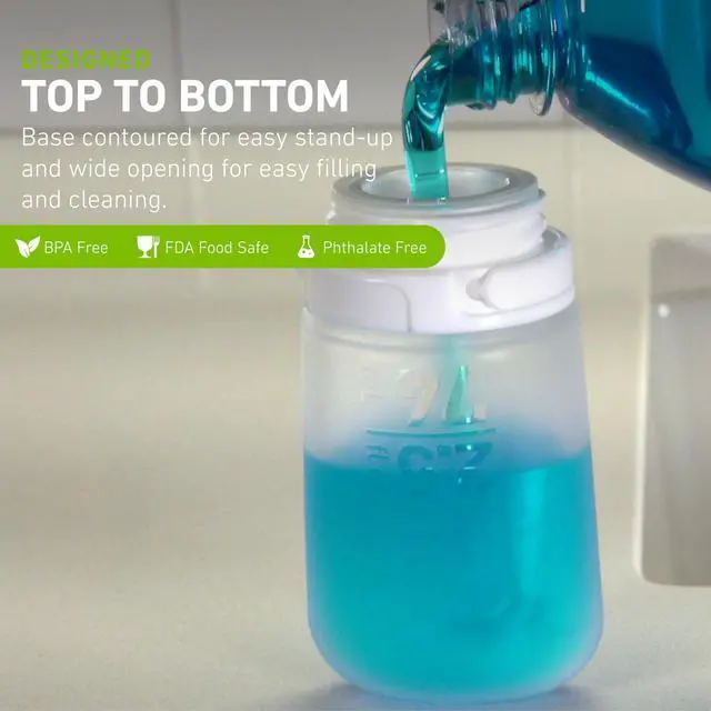 Alt view image 3 of 6 - Large (3.4 fl oz), Clear/Green/Blue