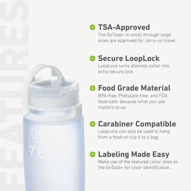 Alt view image 4 of 6 - Large (3.4 fl oz), Clear/Green/Blue