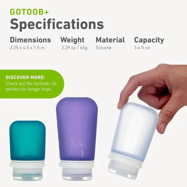Alt view image 5 of 6 - Large (3.4 fl oz), Clear/Green/Blue