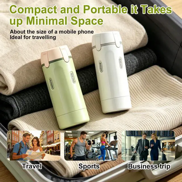 Alt view image 6 of 7 - 4-in-1 Travel Dispenser Bottle, TSA Approved Leakproof Set