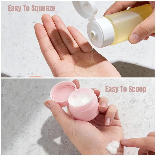 Alt view image 4 of 7 - Travel Bottles for Toiletries with Case (Multi-color)