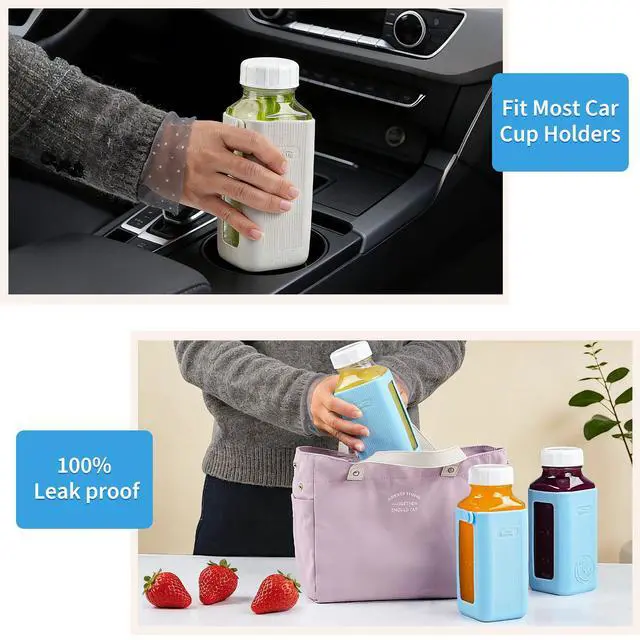 Alt view image 5 of 7 - Glass Breastmilk Storage Bottles with Pour Spouts