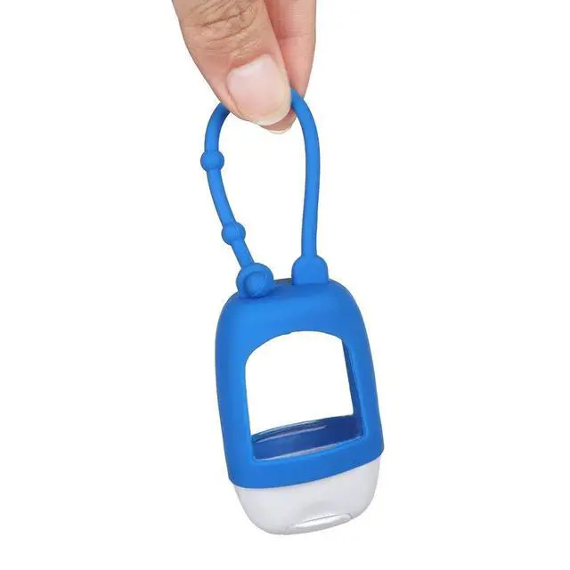 Alt view image 4 of 7 - Portable Refillable Travel Bottles, Empty Container with Clip Silicone, 30ml Empty Squeeze Bottle Containers
