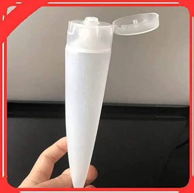 Alt view image 2 of 3 - 15ML Empty Reusable Plastic Empty Travel Cosmetic Soft Tubes Bottle Container With Flip Cap Shower Lotion Cleanser Packing Sample Bottles