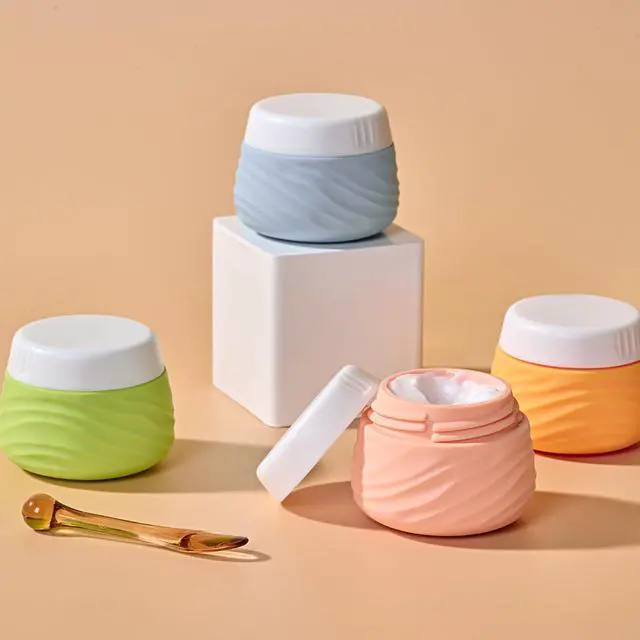 Alt view image 2 of 7 - Travel Containers for Toiletries 1 OZ Cosmetic Jar with Lids