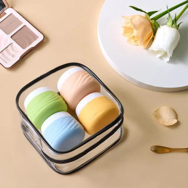 Alt view image 7 of 7 - Travel Containers for Toiletries 1 OZ Cosmetic Jar with Lids