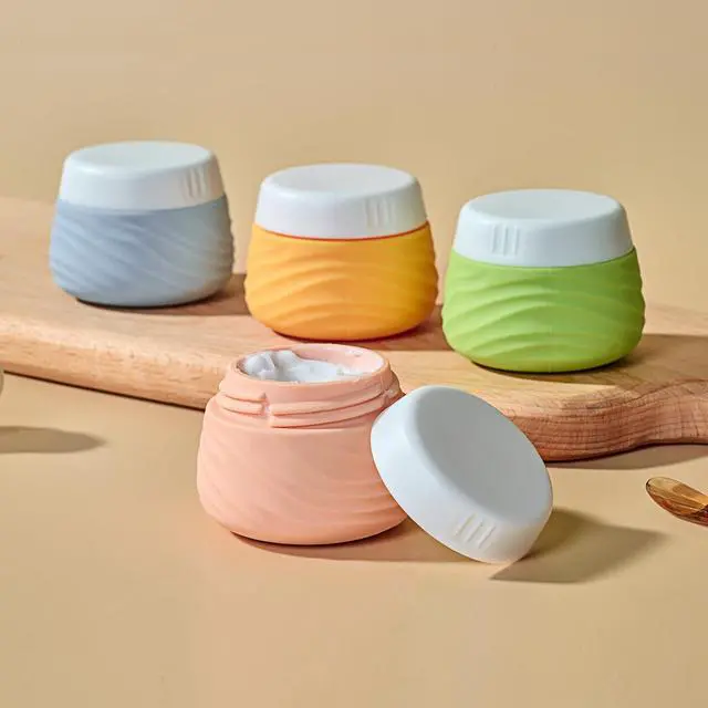 Alt view image 5 of 7 - Travel Containers for Toiletries 1 OZ Cosmetic Jar with Lids