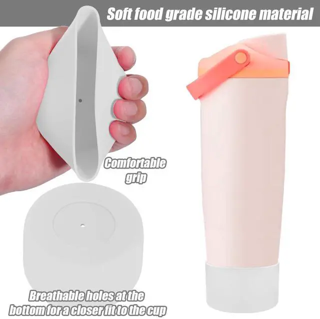 Alt view image 5 of 7 - Protective Silicone Boots for Owala 30oz & 40oz FreeSip Sway