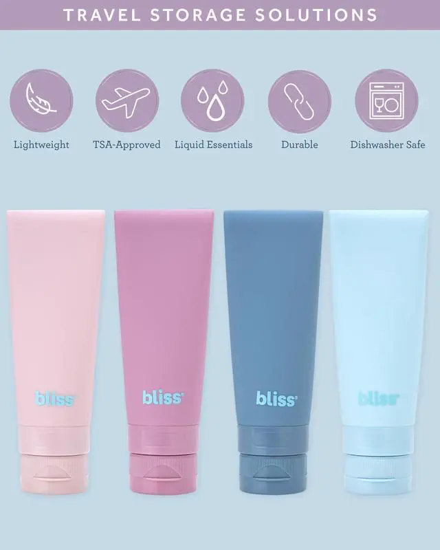 Alt view image 2 of 7 - Travel Bottles Set TSA Approved Leak-Free Refillable Toiletries