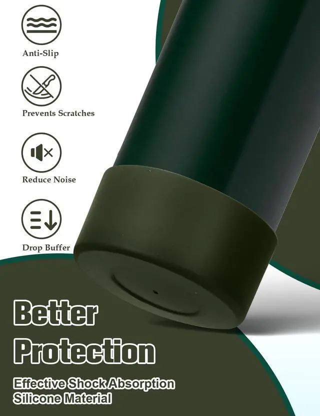 Alt view image 3 of 7 - Silicone Boot for Owala FreeSip Water Bottle 24oz