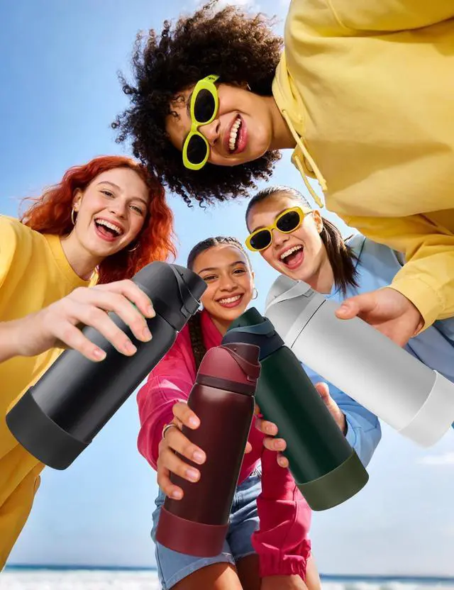 Alt view image 7 of 7 - Silicone Boot for Owala FreeSip Water Bottle 24oz