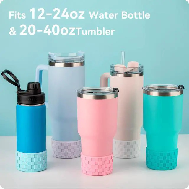Alt view image 6 of 7 - Silicone Boot Compatible with Stanley 20-40oz Quencher Cup