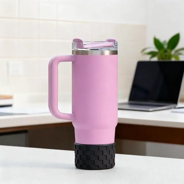 Alt view image 7 of 7 - Silicone Boot Compatible with Stanley 20-40oz Quencher Cup