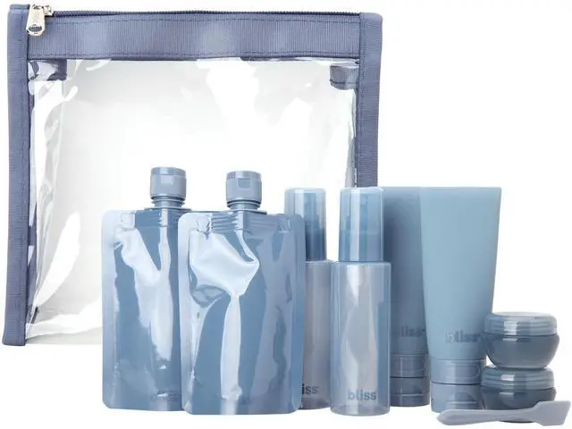 Main image of Travel Bottles Set 10 Piece TSA Approved Leak Proof Refillable