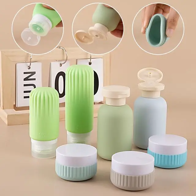 Alt view image 4 of 7 - Travel Bottles for Toiletries, 25 Pack TSA Approved Travel Size Containers for Toiletries, Leak Proof Refillable & Squeezable Toiletry Bottles Kit with Clear Bag for Shampoo Lotion Cream Conditioner