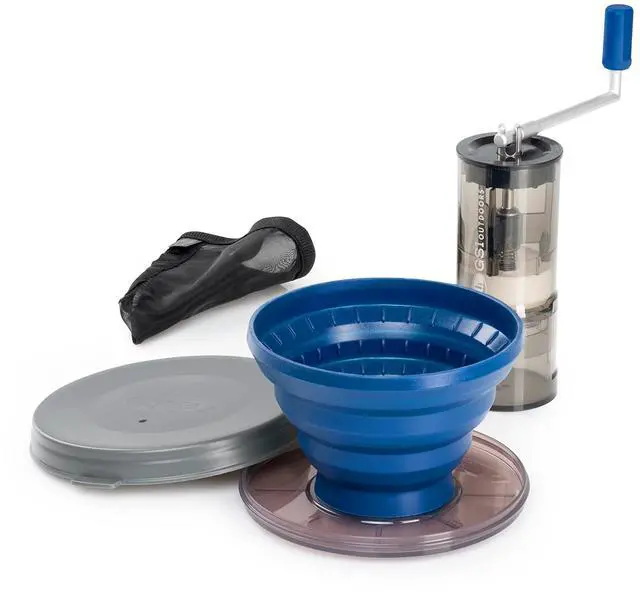 Main image of Gourmet Pour-Over Java Set I Travel Drip Coffee Set I Reusable Coffee Drip Filter & Collapsible Cone Fits All Coffee Cups & Mugs for Caravan, RV, Camping & Backpacking