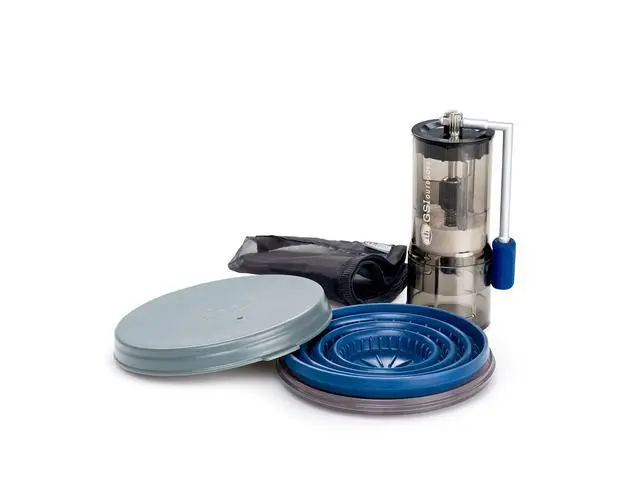 Alt view image 3 of 6 - Gourmet Pour-Over Java Set I Travel Drip Coffee Set I Reusable Coffee Drip Filter & Collapsible Cone Fits All Coffee Cups & Mugs for Caravan, RV, Camping & Backpacking