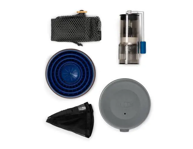 Alt view image 4 of 6 - Gourmet Pour-Over Java Set I Travel Drip Coffee Set I Reusable Coffee Drip Filter & Collapsible Cone Fits All Coffee Cups & Mugs for Caravan, RV, Camping & Backpacking