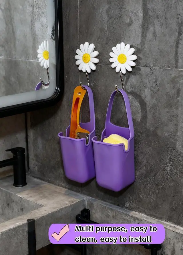 Alt view image 6 of 7 - Universal Foldable Silicone Cup Holder Dual-Open Design fits Most Bottles&Cups.Leak-Proof, Food-Grade Silicone,Easy to Clean.for Adults&on Bikes,Walks,Outdoors.Secure,Foldable,Hands-Free Convenience