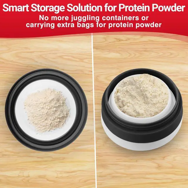 Alt view image 5 of 7 - Protein Shaker Bottle Collapsible - Food-Grade, Leakproof Lid 600mL/20oz Shaker - Reusable Silicone Shaker Cups for Protein Shakes for Gym-goers & Travelers