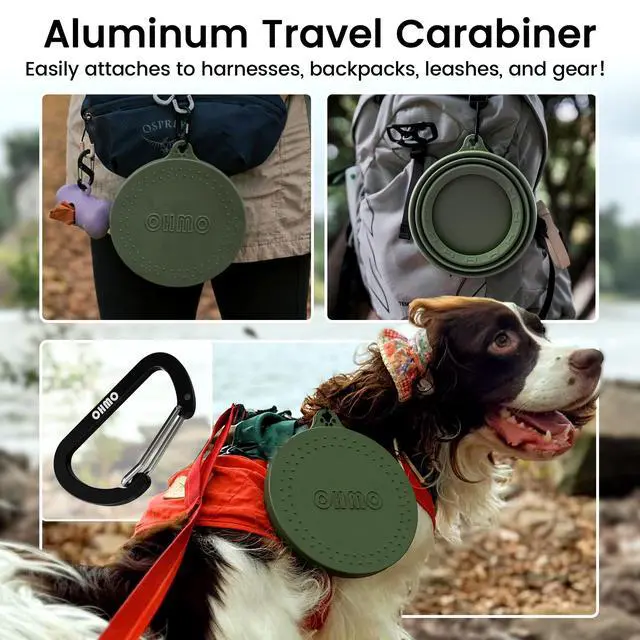 Alt view image 5 of 7 - Spill Proof Collapsible Dog Bowl, 24oz Portable Dog Water Bowl
