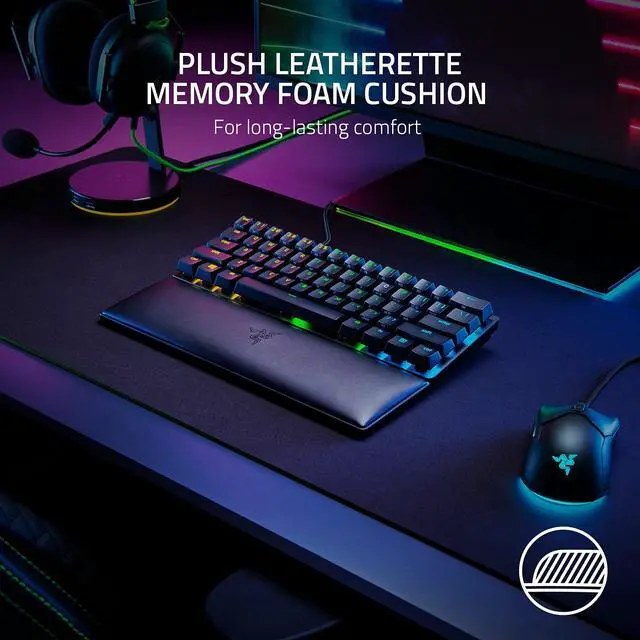 Alt view image 2 of 7 - Ergonomic Wrist Rest for Mini (60%) Keyboards