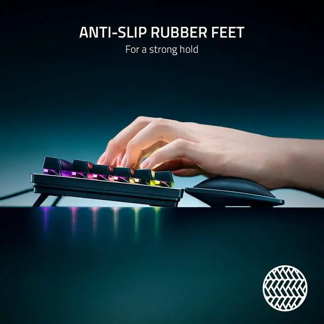 Alt view image 4 of 7 - Ergonomic Wrist Rest for Mini (60%) Keyboards