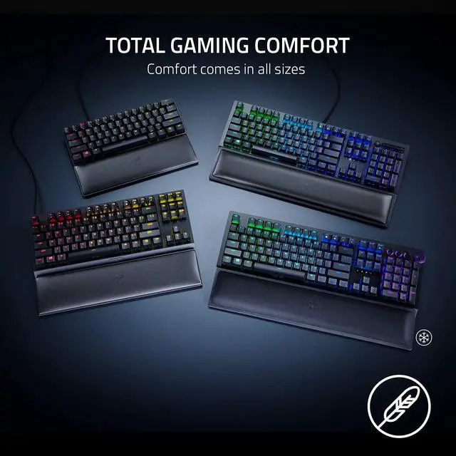 Alt view image 5 of 7 - Ergonomic Wrist Rest for Mini (60%) Keyboards