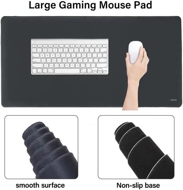 Alt view image 4 of 7 - Keyboard Mouse Pad Set, Large Gaming Mouse Pad&Keyboard Wrist Rest